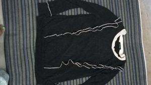 Black Long Sleeve Top