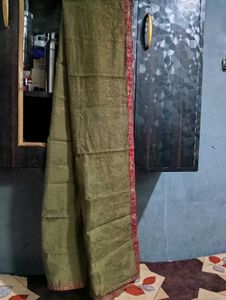 Green &amp; Pink Dupatta