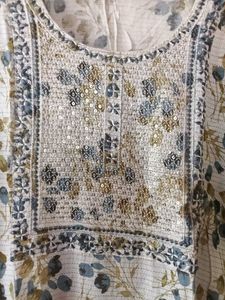 Floral Print Kurta