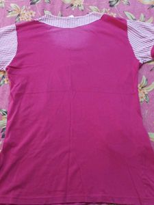 Cute Pink Butterfly Top