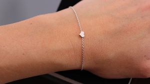 Bow Charm Bracelet