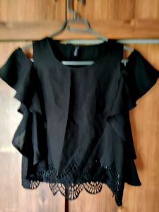 Cute Black Top