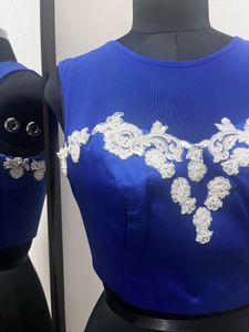 Blue Readymade Blouse
