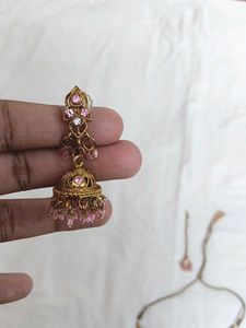 Pink Stone Necklace