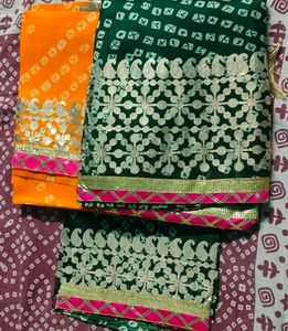 Beautiful Gota Patti Chunari Lehenga Choli Set