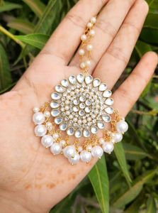 Handmade Kundan Mangtika