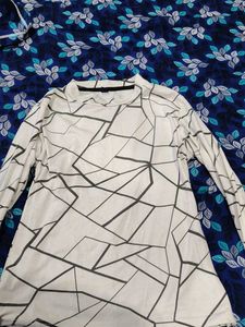 Geometric Print Tee