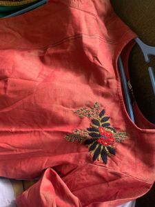 Elegant Embroidered Kurta