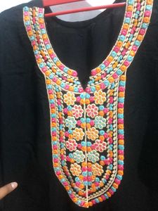 Fully Embroidered Rayon Kurti🌟