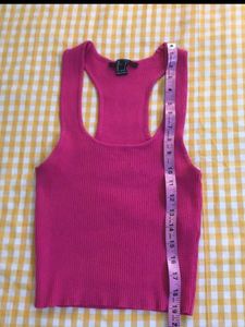 Pink Forever 21 Tank Top