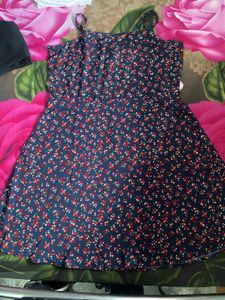 Floral Print Mini Dress