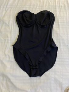 Black One Piece Swimsuit Bust 38D