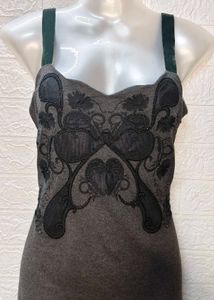 Grey Stappy Cocktail 🍸 Dress