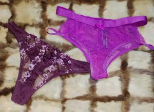 VS Used  Panty Set