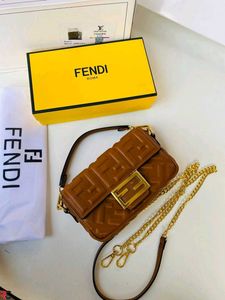 FENDI MINI BAGUETTE SLING BAG* WD BILL BOX