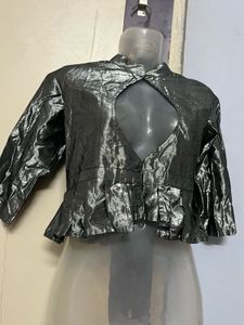 Pintrest Stylish Silver Shrug