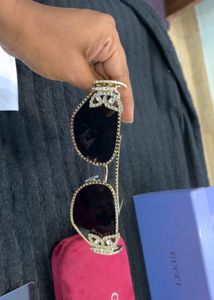🇮🇹 Gucci Imported Rhinestone Sunglasses