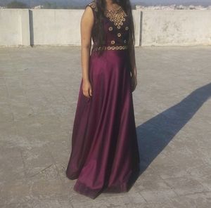 Beautiful Purple Gown