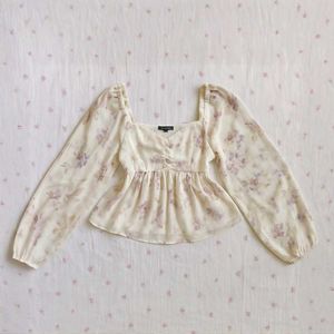 Floral Long Sleeve Top