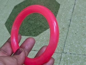 Pink Bangle ,resin bangal
