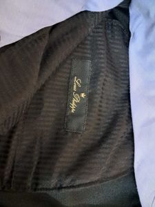 Louis Philippe Black Tuxedo Suit (2 Piece)