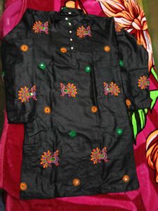 Black Kurta