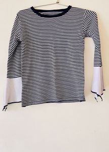 Striped Long Sleeve Top