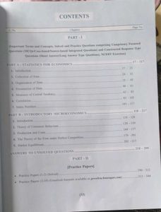 Class 11th Question Bank For Economics