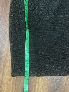 Black and golden shimmery dress in size M