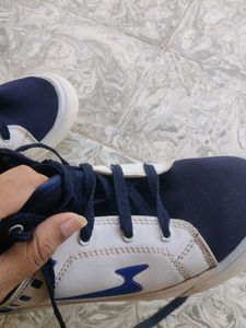 Blue &amp; White Sneakers 🧿