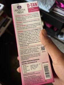 AYOUTH VEDA D-TAN FACIAL CLEANSER