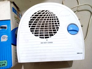 OREVA fan room heater.