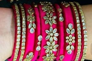 Beutiful Silk Thread  Bangles😍