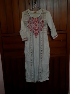 Aurelia women printed straight kurta