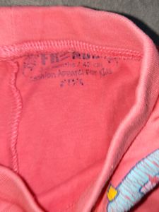FRENDZ BRAND, Pyjama, 3-6 Months, Pink Colour