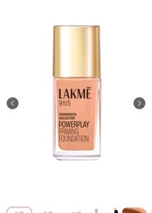 Free Sunscreen Lakme 9 To 5 Priming Foundation