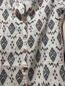 Long White Kurta