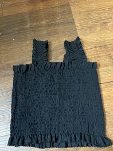 black Crop Top