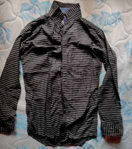 Striped Button-Down Shirt
