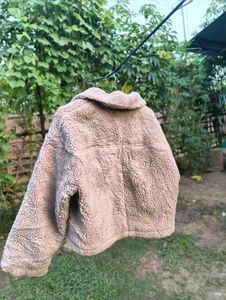 Cozy Beige Teddy Jacket