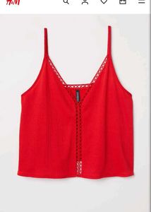 H&M V-neck Strappy Top