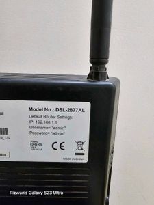 D Link Wifi Router With 3 Antenna