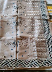 New Party Wear Sari With Unstitched Blouse