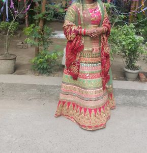 Banarsi Lehanga With Full Gota Work )(Only F