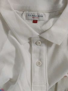 US Polo White T-shirt