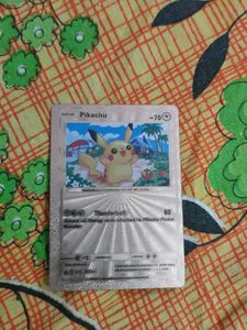 Bronse Pikachu Pokemon Card