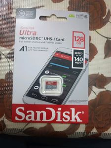 SanDisk Memory Card Ultra 128Gb New💯Sealed Pack