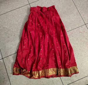 Tradition Ethnic Skirt And Top (Silk)