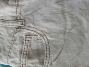 Cute White Denim Shorts