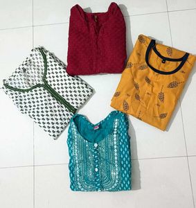 4 Kurties Set